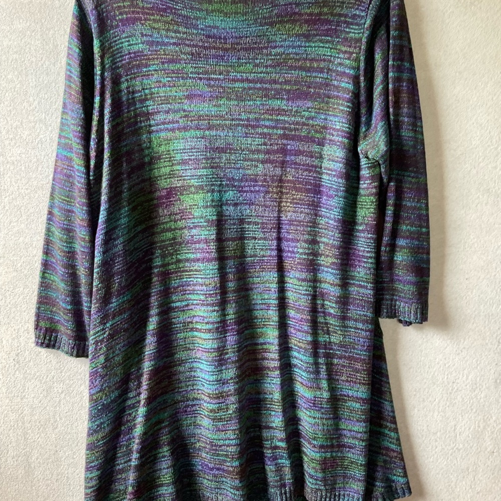 Krazy Kat Multicolor Knit Women's Top. Size XXL - Picture 6 of 8